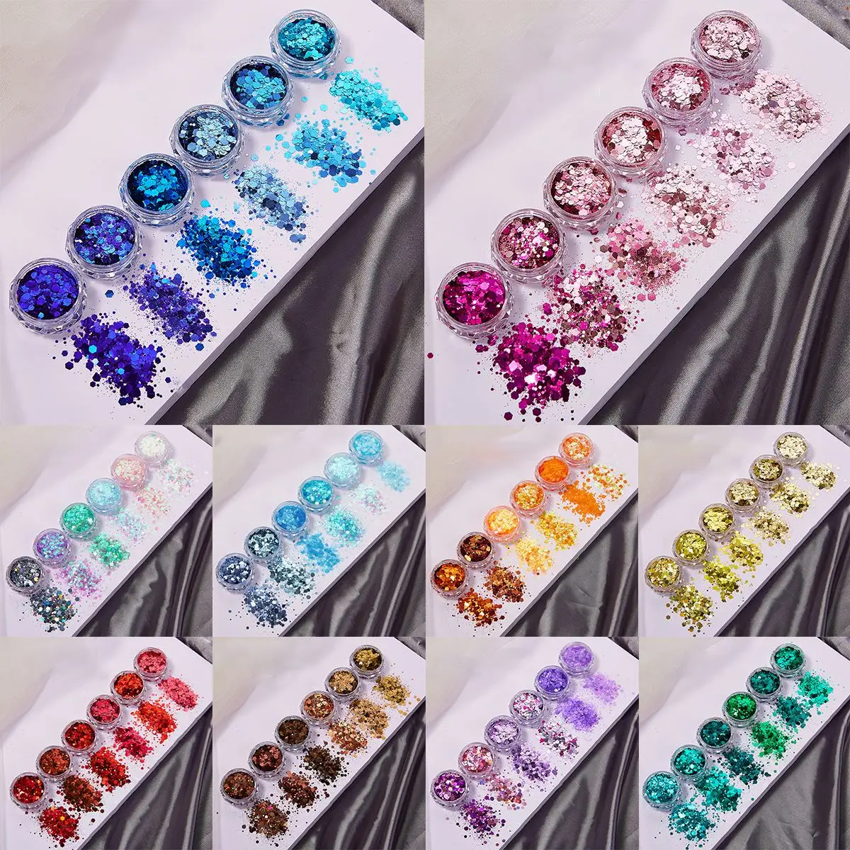 Resin Glitter Pack - Paillettes scintillantes en résine pour remplissage