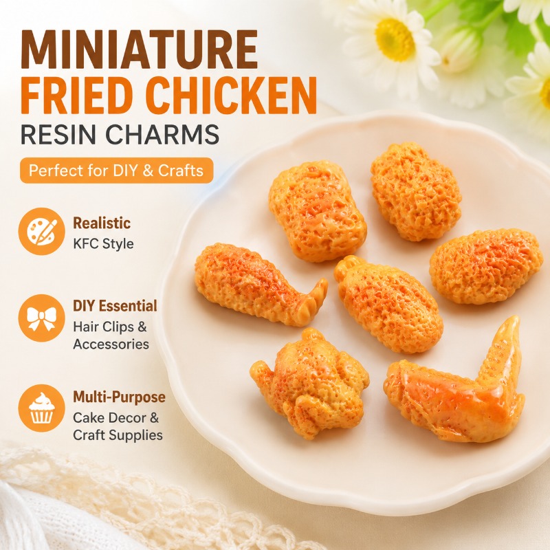 Resin Crafts - Ornement en résine en forme de