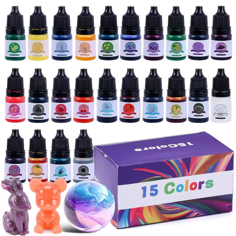 Epoxy Uv Resin Kit - Pigment de couleur de résine époxy