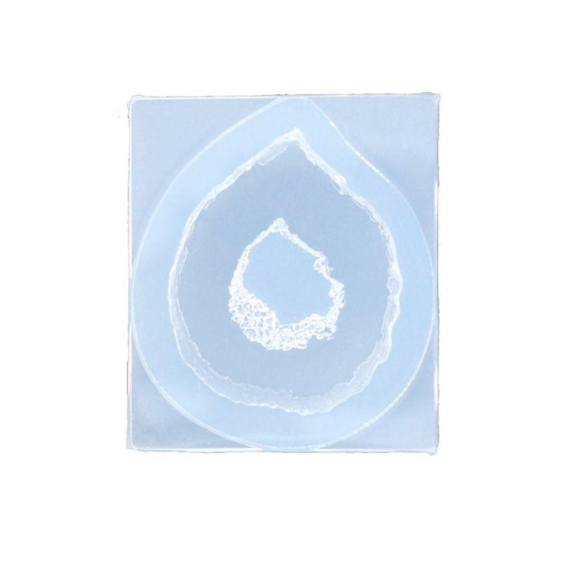 Geode Mold Silicone - Artisanat d'art créatif en résine, grappe