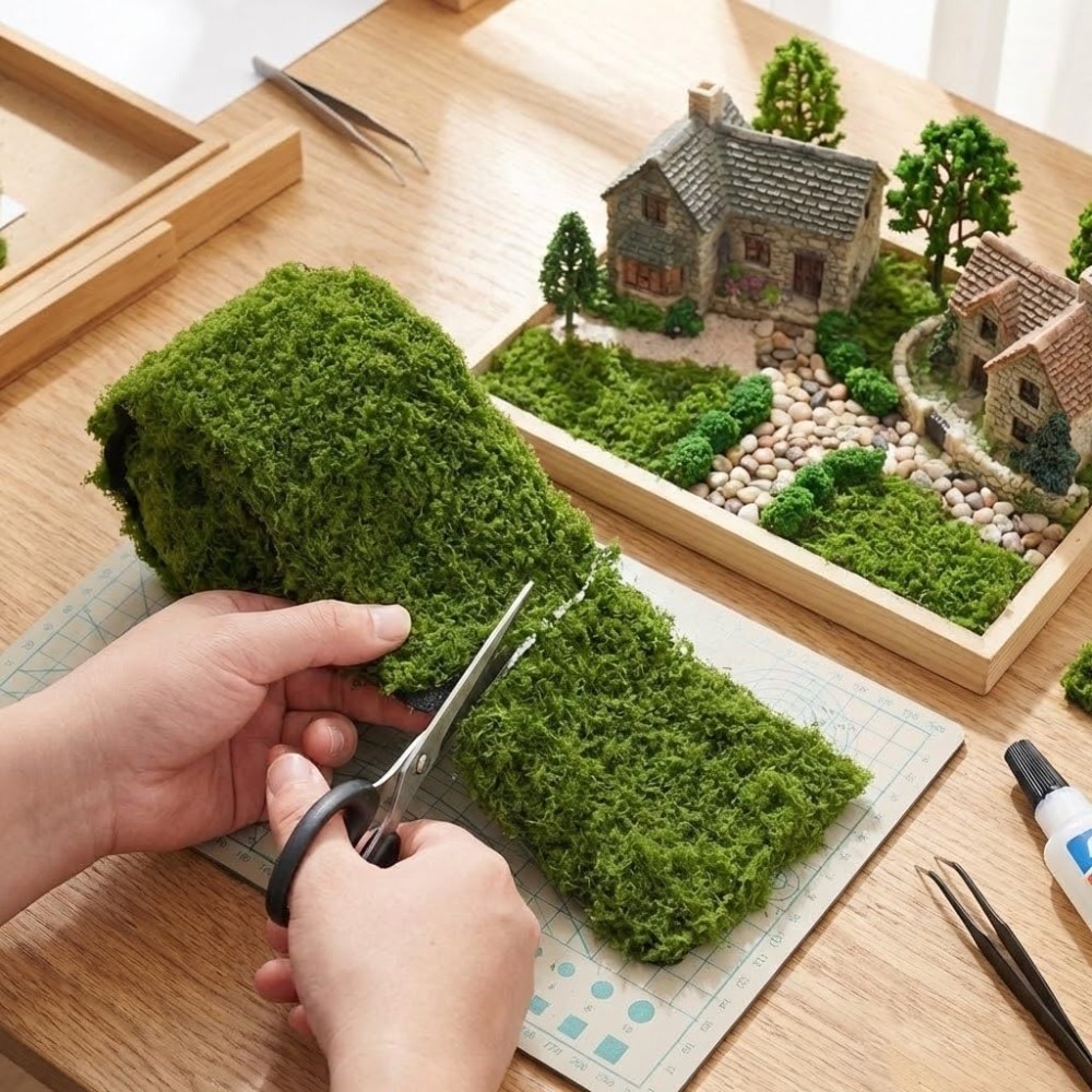Tapis de mousse artificielle,  - Terrarium Moss Art avis et prix