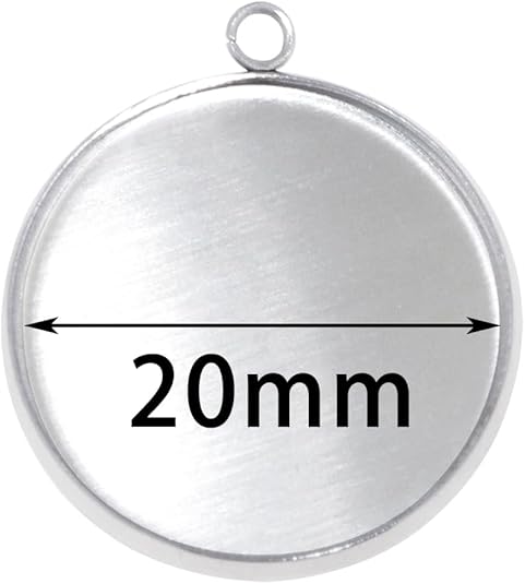 20 pièces en acier inoxydable  - Resin Crafts avis et prix