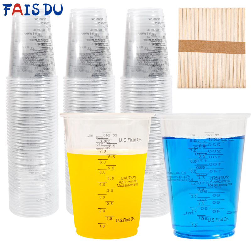 FAIS DU 20,50,80,100 et 200pcs - Mixing Cup Silicone avis et prix