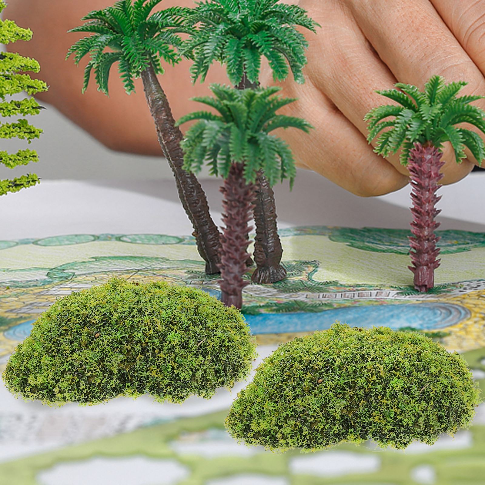 Roches de mousse artificielles - Terrarium Moss Art avis et prix