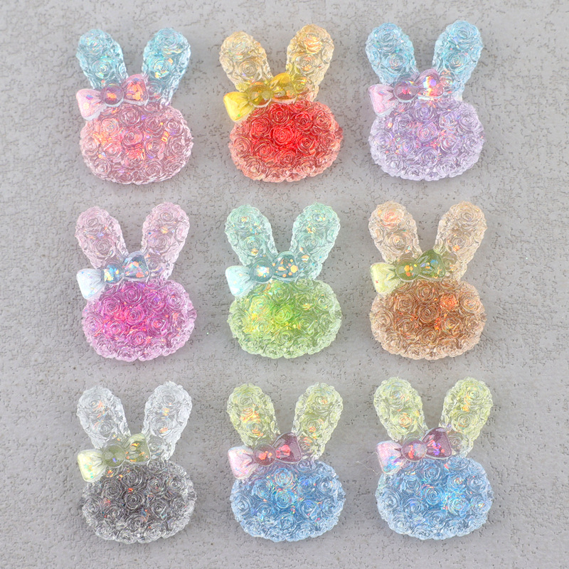 Lot de 5 cabochons en résine l - Resin Craft Material avis et prix