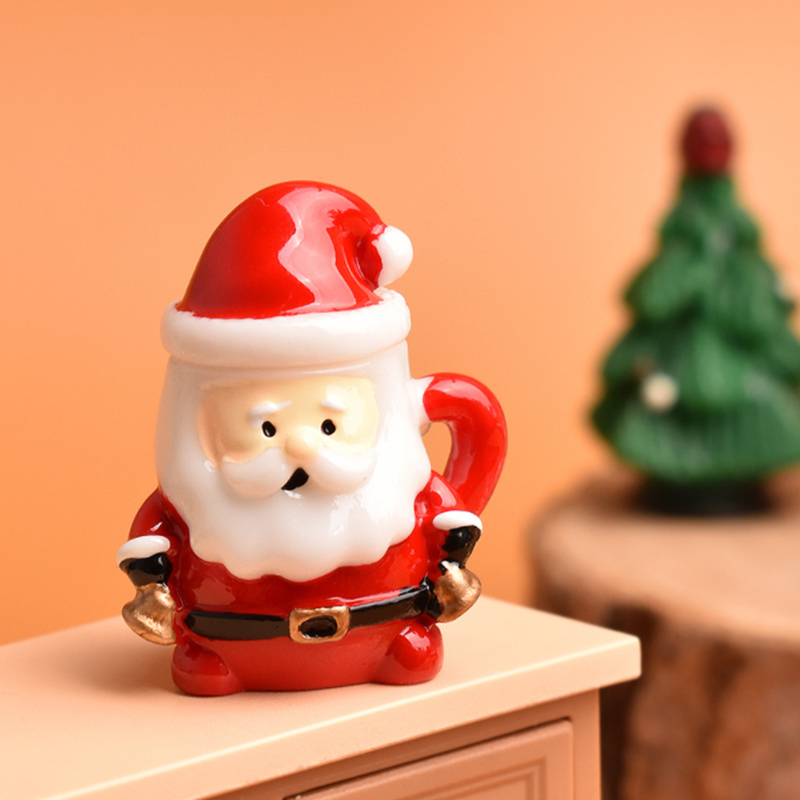 Mini tasse à thé de père noël, - Resin Crafts avis et prix
