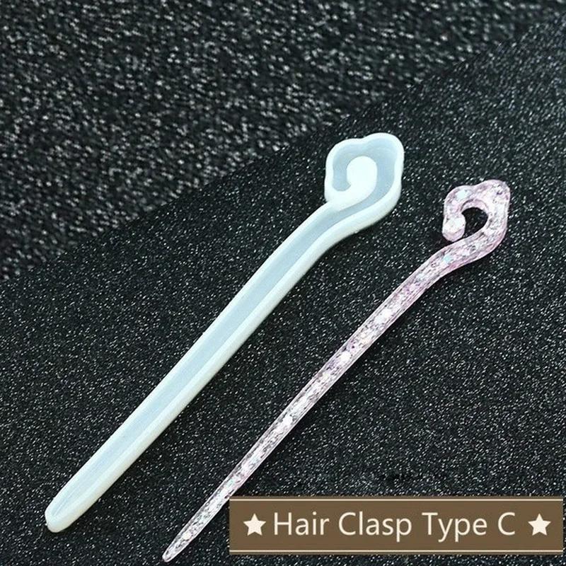Épingle à cheveux transparente - Resin Craft Material avis et prix