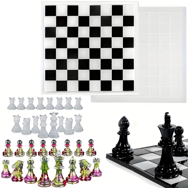11 échiquier 16 ensemble de mo - Resin Craft Kit avis et prix