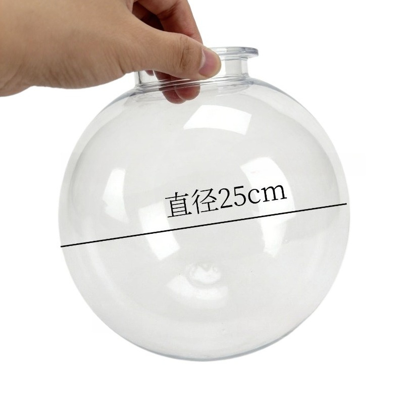 Seau capsule transparent moulé - Dome Mold Clear avis et prix